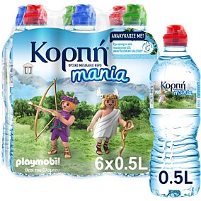 Νερό ΚΟΡΠΗ Mania φυσικό μεταλλικό (6x500ml)