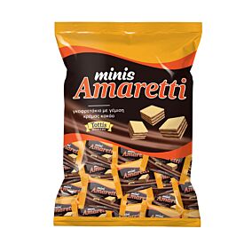 Γκοφρέτα AMARETTI minis (165g)