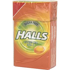 Καραμέλες HALLS Vitamin-C citrus mix (1τεμ.)