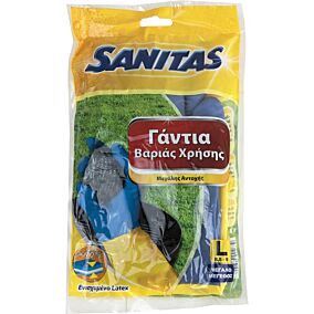 Γάντια SANITAS κουζίνας βαριάς χρήσης, large (1τεμ.)