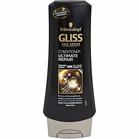 Μαλακτική κρέμα SCHWARZKOPF gliss ultimate repair για πολύ ταλαιπωρημένα ξηρά μαλλιά (200ml)