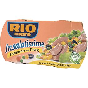 Κονσέρβα RIO MARE τόνος Insalatissime καλαμπόκι (2x160g)