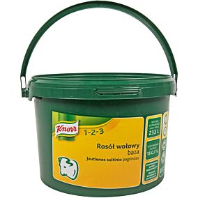 Ζωμός KNORR 1-2-3 βοδινού (3,5kg)