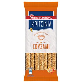 Κριτσίνια ΠΑΠΑΔΟΠΟΥΛΟΥ με σουσάμι (65g)