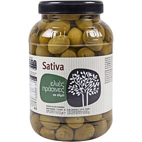 Ελιές SATIVA πράσινες No.111-120 (1kg)