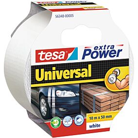 Ταινία TESA Extra Power Universal κήπου υφασμάτινη λευκή 10m x 55mm