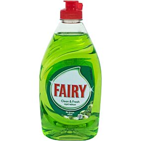 Απορρυπαντικό πιάτων FAIRY clean & fresh με άρωμα μήλο, υγρό (400ml)