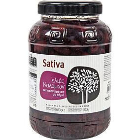 Ελιές SATIVA εκπυρηνωμένες No.201-230 (1kg)