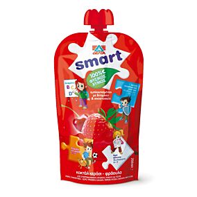 100% Φυσικός χυμός ΔΕΛΤΑ Smart κεράσι, φράουλα (200ml)