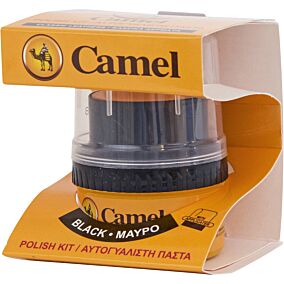 Βερνίκι παπουτσιών CAMEL πάστα μαύρο (55ml)