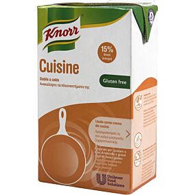 Κρέμα φυτική KNORR cuisine 15% λιπαρά (1lt)