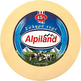 Τυρί ALPILAND σκληρό 45% λιπαρά Αυστρίας (~10kg)