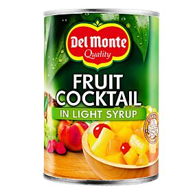 Κομπόστα DEL MONTE φρουτοσαλάτα σε ελαφρύ σιρόπι (420g)