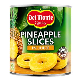 Κομπόστα DEL MONTE Quality ανανάς φέτες σε φυσικό χυμό (820g)