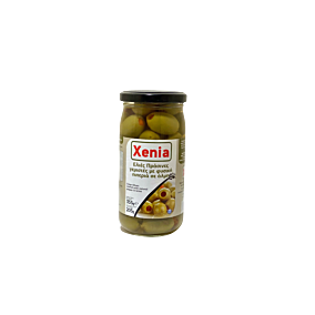 Ελιές XENIA πράσινες με πιπεριά (355g)