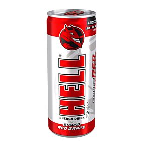 Ενεργειακό ποτό HELL red grape (250ml)