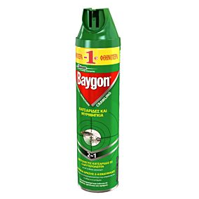 Κατσαριδοκτόνο BAYGON σε σπρέι -1€ (400ml)