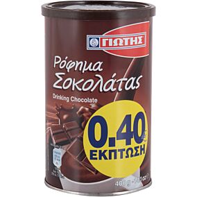 Ρόφημα ΓΙΩΤΗΣ σοκολάτα -0,40€ (400g)