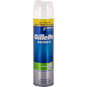 Αφρός ξυρίσματος GILLETTE series sensitive cool (250ml)