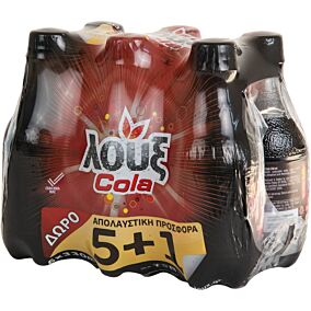 Αναψυκτικό ΛΟΥΞ COLA pet (6x330ml)