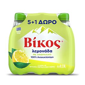 Αναψυκτικό ΒΙΚΟΣ λεμονάδα (6x330ml)