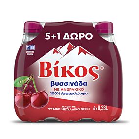 Αναψυκτικό ΒΙΚΟΣ βυσσινάδα (6x330ml)