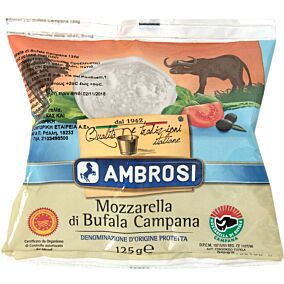 Τυρί AMBROSI mozzarella buffalo (125g)