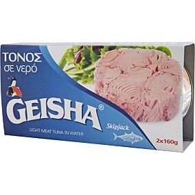 Κονσέρβα GEISHA τόνος σε νερό (2x160g)