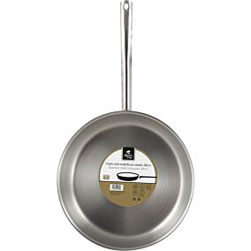 Τηγάνι inox 18/10 MASTER CHEF 28cm