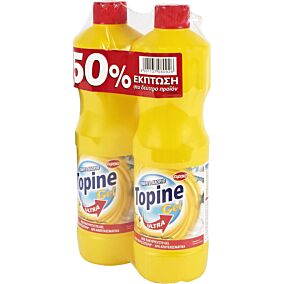 Χλώριο TOPINE λεμόνι, gel (2x750ml)