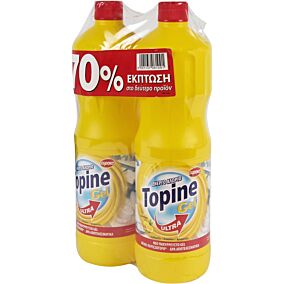 Χλώριο TOPINE λεμόνι, gel (2x1250ml)