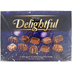 Σοκολατάκια DELIGHTFUL σε κασετίνα (180g)