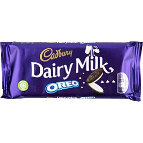 Σοκολάτα CADBURY Dairy Milk γάλακτος με OREO (120g)