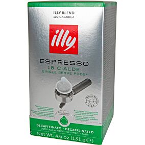 Καφές ILLY decaf σε κάψουλες (18x7,3g)