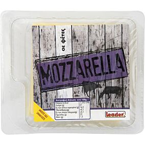 Τυρί LEADER mozzarella σε φέτες (200g)