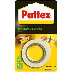 Ταινία PATTEX Soft διπλής όψης 1,5m x 25mm