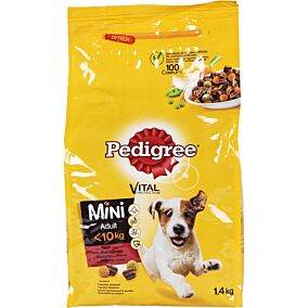 Τροφή PEDIGREE σκύλου με μοσχάρι και λαχανικά (1,4kg)