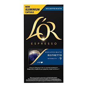 Καφές L'OR espresso ristretto decaf (10τεμ.)