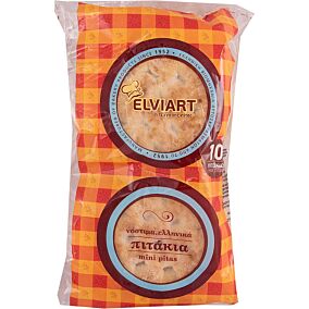 Πίτα ELVIART snack κατεψυγμένη (10τεμ.)