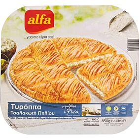 Πίτα ALFA τυρόπιτα τσαλακωτή κατεψυγμένη (850g)