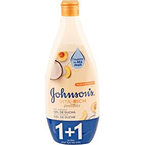 Αφρόλουτρο JOHNSON'S Yoghurt & Coconut 1+1ΔΩΡΟ (2x750ml)