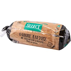 Ψωμί SELECT τοστ σικάλεως κατεψυγμένο (950g)