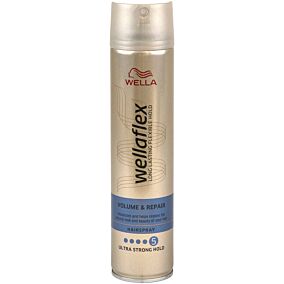 Spray μαλλιών WELLAFLEX για όγκο και επανόρθωση (250ml)