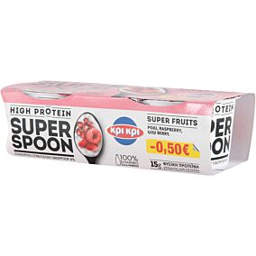 Γιαούρτι επιδόρπιο ΚΡΙ ΚΡΙ superspoon gojiberry -0,50€ (2x170g)