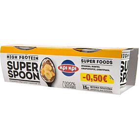 Γιαούρτι επιδόρπιο ΚΡΙ ΚΡΙ superspoon μάνγκο -0,50€ (2x170g)