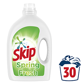 Απορρυπαντικό SKIP πλυντηρίου ρούχων, υγρό Spring Fresh (30μεζ.)