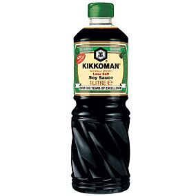 Σάλτσα KIKKOMAN soy sauce less salt (1lt)