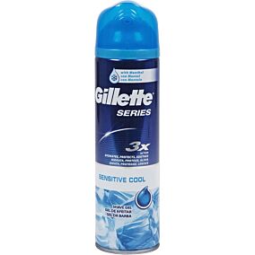 Αφρός ξυρίσματος GILLETTE series sensitive cool gel  (200ml)