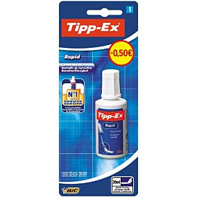 Διορθωτικό TIPP-EX rapid υγρό σε μπουκαλάκι -0.5€ (3x20ml)