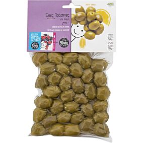 Ελιές ΕΔΕΜ πράσινες σε άλμη (250g)